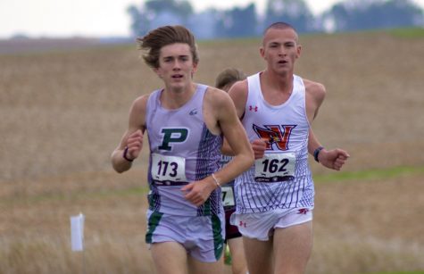 Junior Chase Lauman placed 2nd in the State Qualifying Meet at the Pella Sports Park.