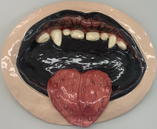 Artwork: Mouth Plate by McKenna Salvador